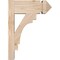 Ekena Millwork Merced Arts & Crafts Smooth Outlooker, Douglas Fir, 5 1/2"W x 12"D x 16"H OUT06X12X16MRC03SDF - alternate 4